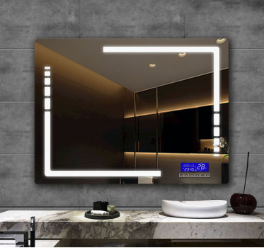 Умное зеркало в ванную с алисой Армани Смарт